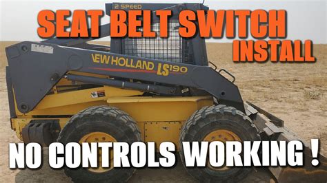 john deere 240 skid steer seat switch|youtube skid steer seat switch.